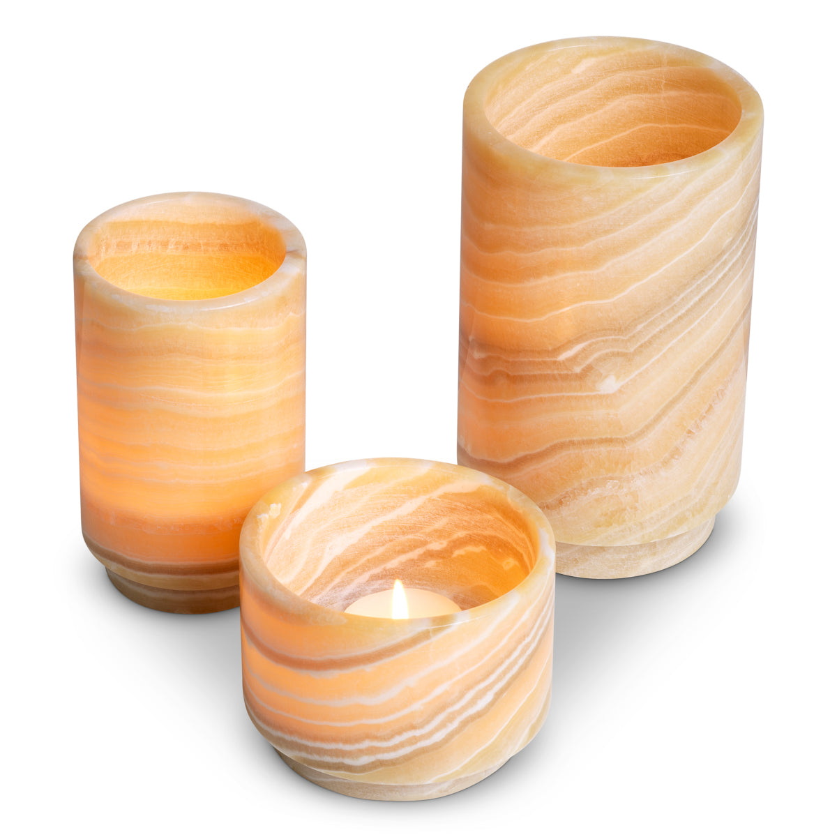 Kerzenständer Tealight Holder Leonidas Set Of 3