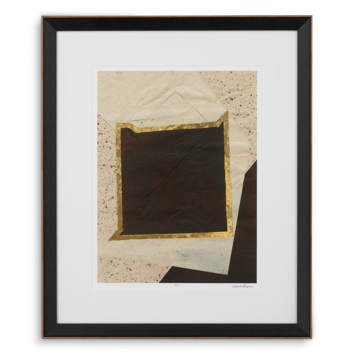 Druck Print Creased Umber By Vanna Lam Set Of 2