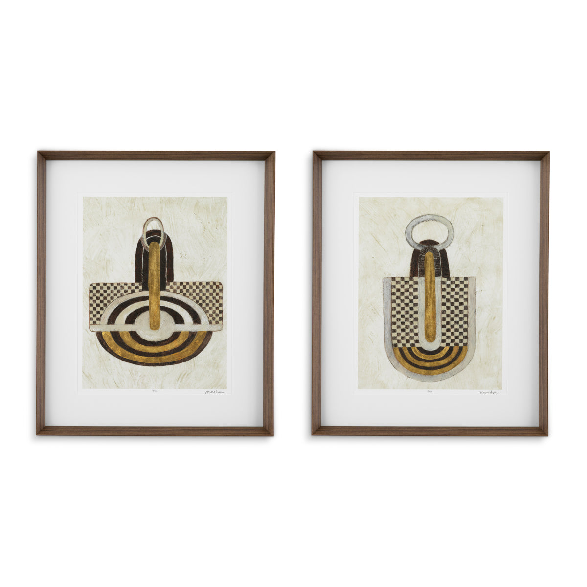 Druck Print Objet d'Art By Vanna Lam Set Of 2