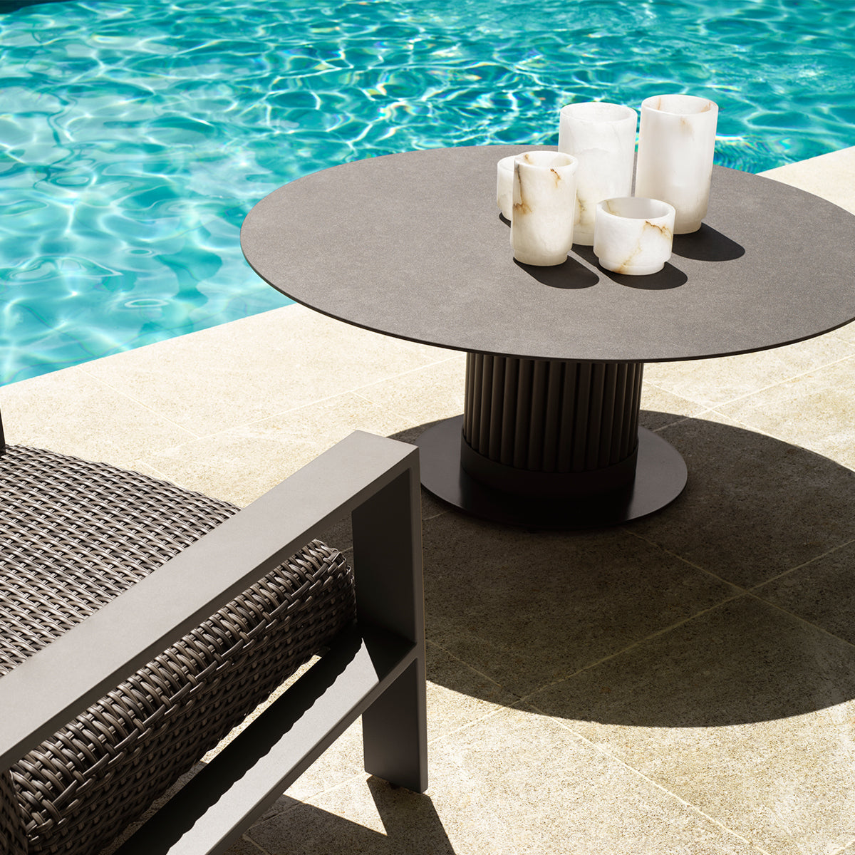 Outdoor-Tisch Volterra Round