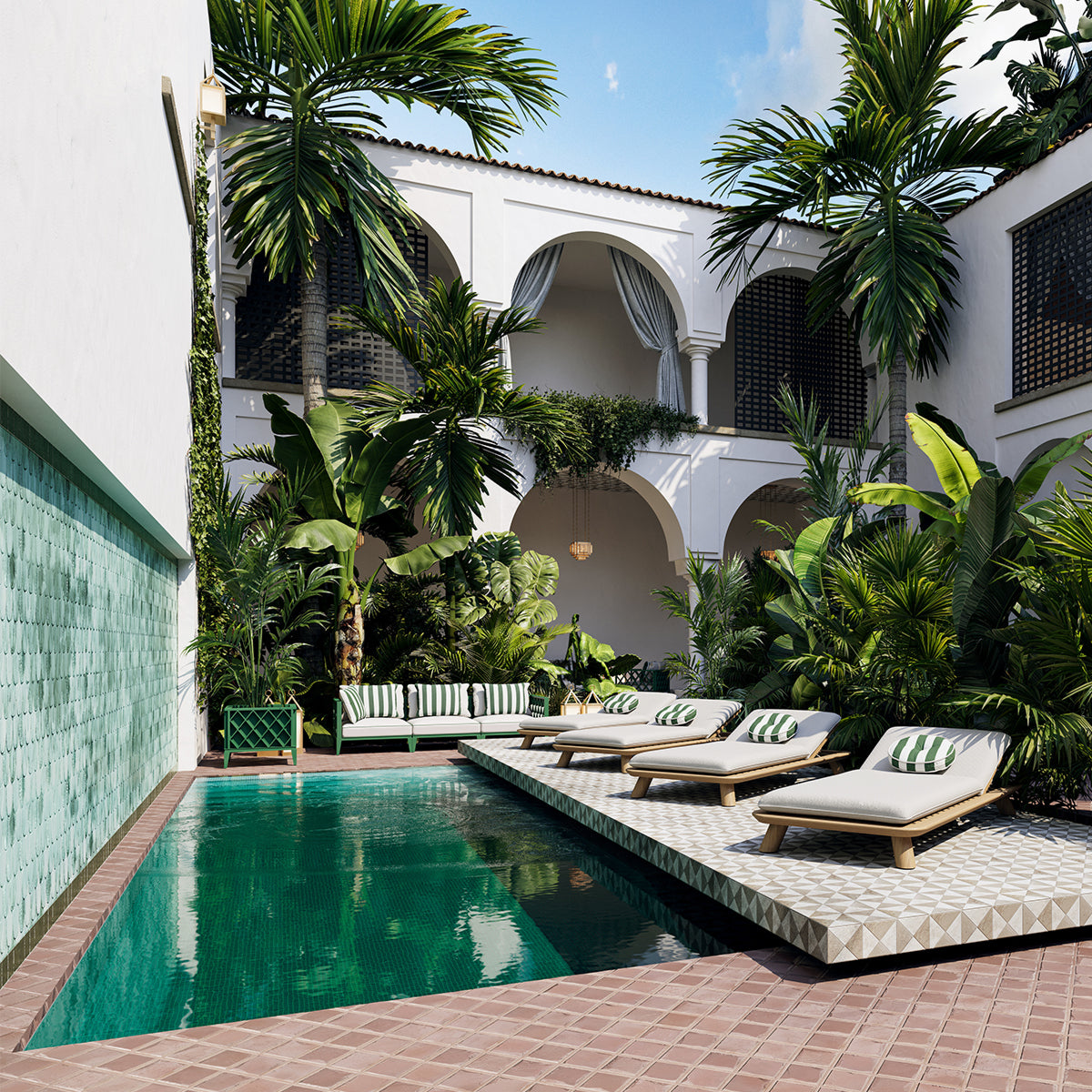 Outdoor-Accessoire Outdoor Planter Ocean Club