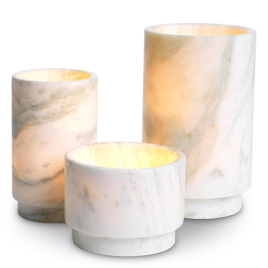 Kerzenständer Tealight Holder Leonidas Set Of 3