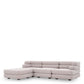 Outdoor-Sofa Outdoor Modular Sofa Malaga - Left