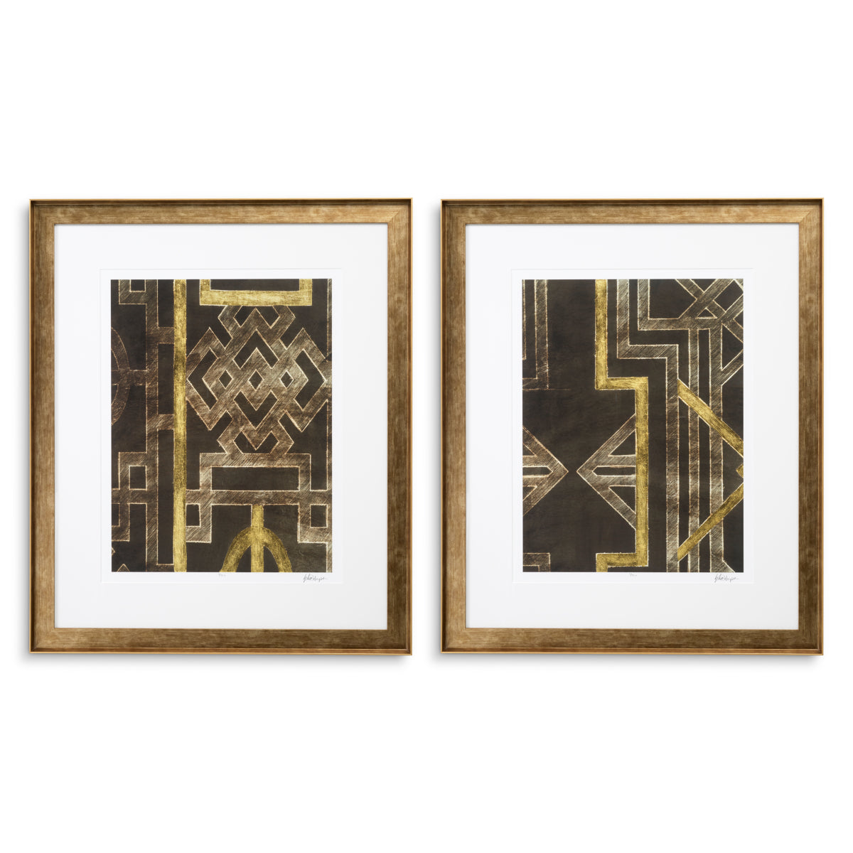 Druck Print Trellis Pattern By Ethan Harper I Set Of 2
