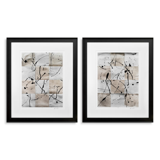 Druck Print Ink Casting By Michael Willett Set Of 2