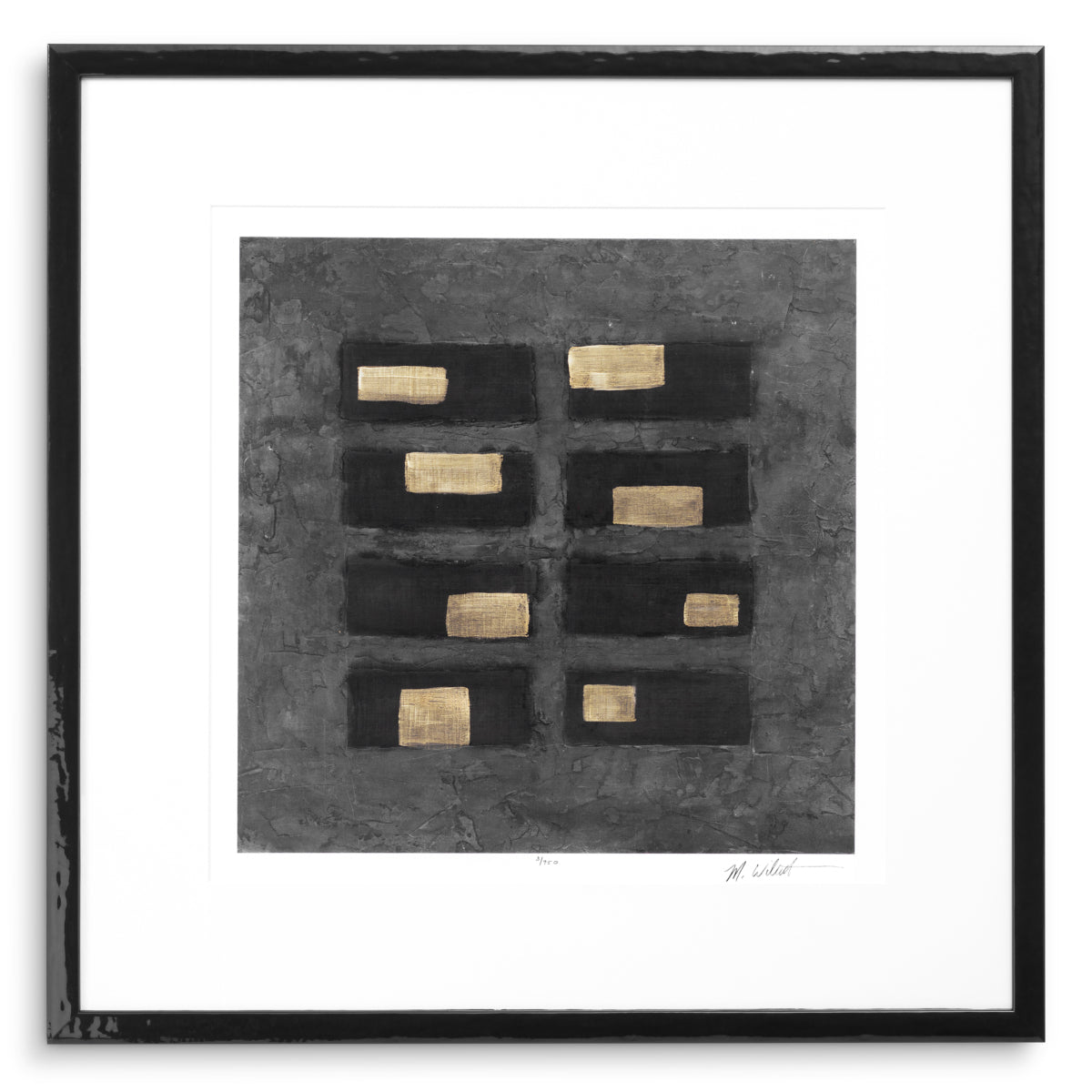 Druck Print Black Squares By Michael Willett Set Of 2