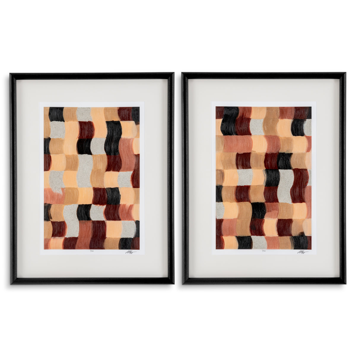 Druck Prints Sun Baked Mosaïc By Grace Popp Set Of 2