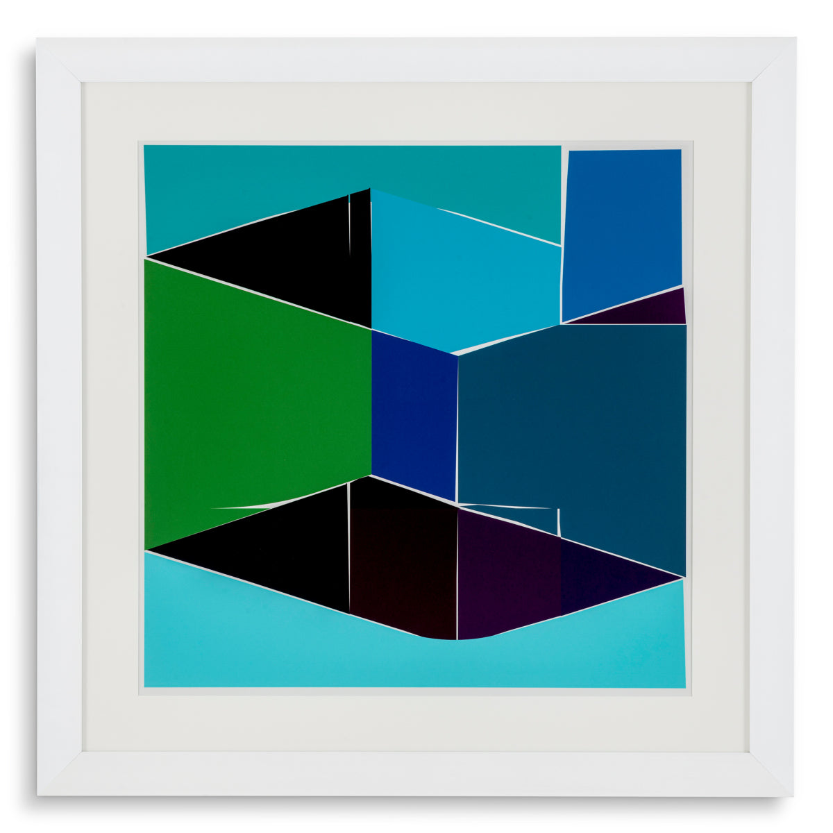 Druck Print Silkscreen From Boissière I By Henri Boissiè