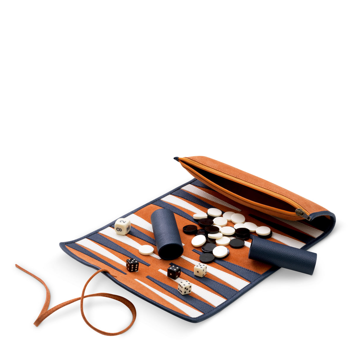 Deko-Gegenstand Backgammon Travel Set Monte Lago