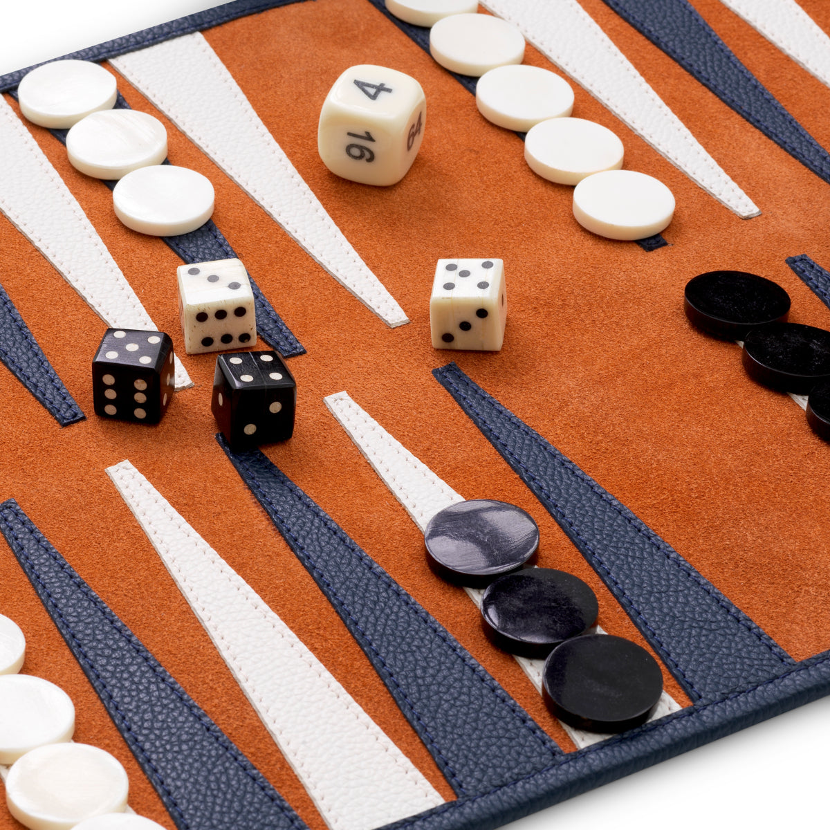Deko-Gegenstand Backgammon Travel Set Monte Lago