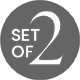 Bar Stool Cliff set of 2