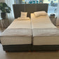 Knights motorisches Boxspringbett 180x200 mit 2x Royal Silk Matratze a 90x200cm