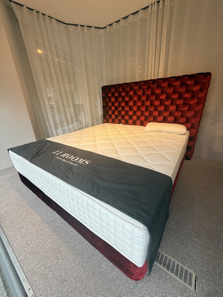 Boxspringbett King Mini 180 x 200 cm in 48h versandbereit inkl. Matratze Deluxe