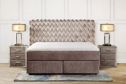 Boxspringbett King Mini Diagonal
