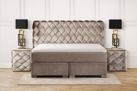 Boxspringbett King Diagonal