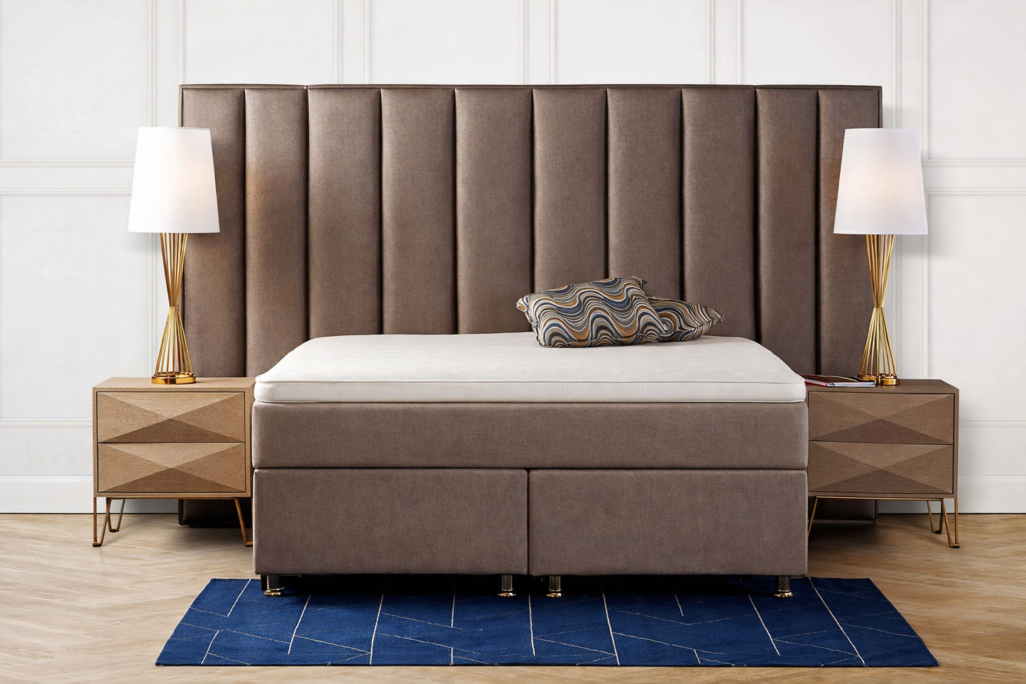 Boxspringbett Stripe Vertical XL