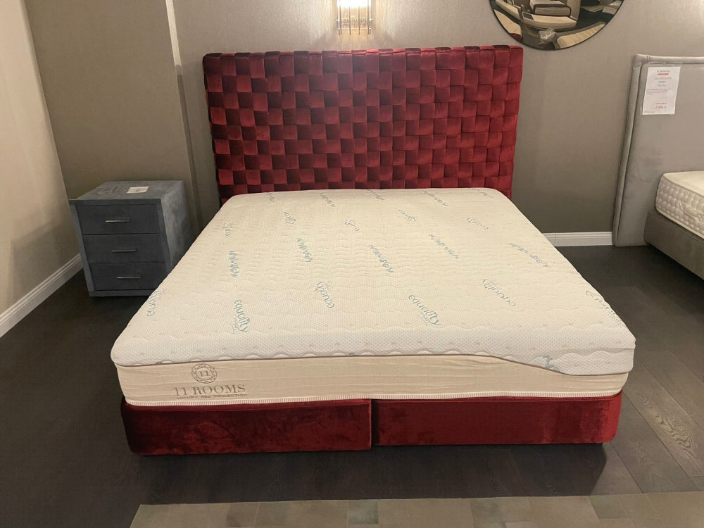 Boxspringbett King Mini 180 x 200 cm in 48h versandbereit inkl. Matratze Deluxe