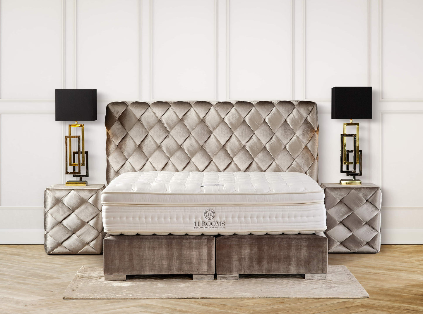 Boxspringbett King Diagonal