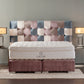 Boxspringbett Button Coloured