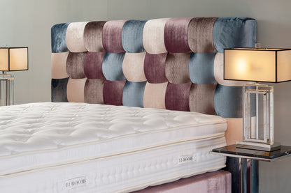Boxspringbett Button Coloured