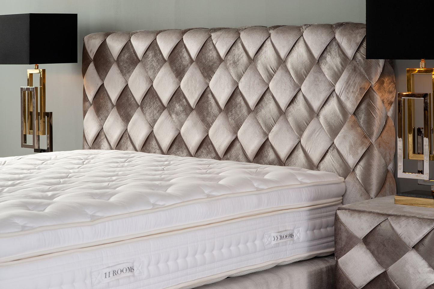 Boxspringbett King Diagonal