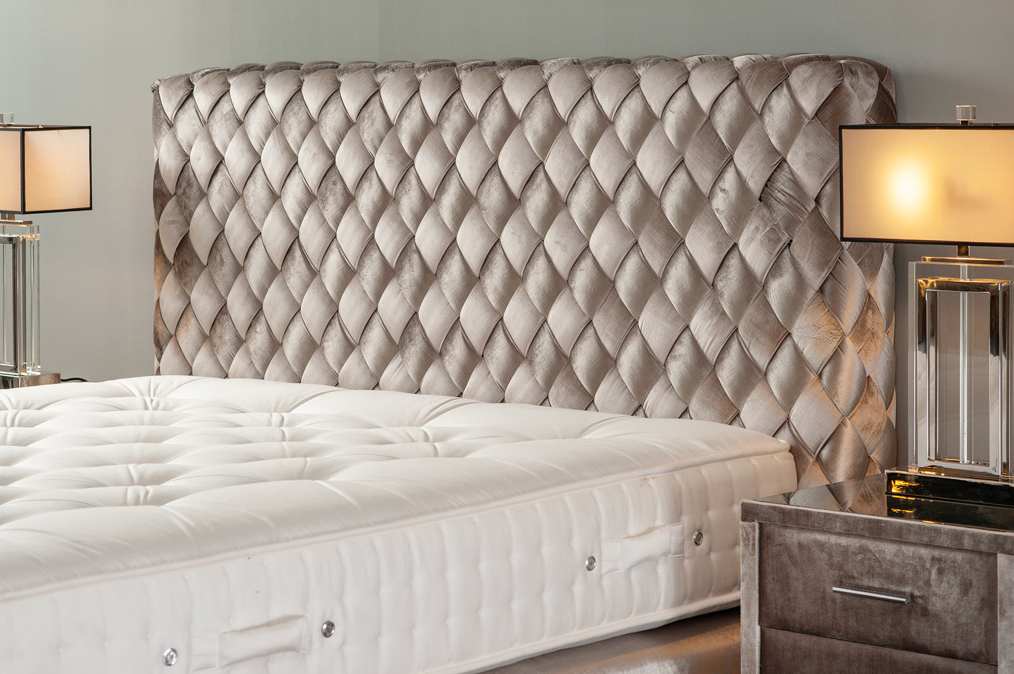 Boxspringbett King Mini Diagonal