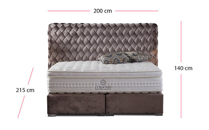 Boxspringbett King Mini Diagonal