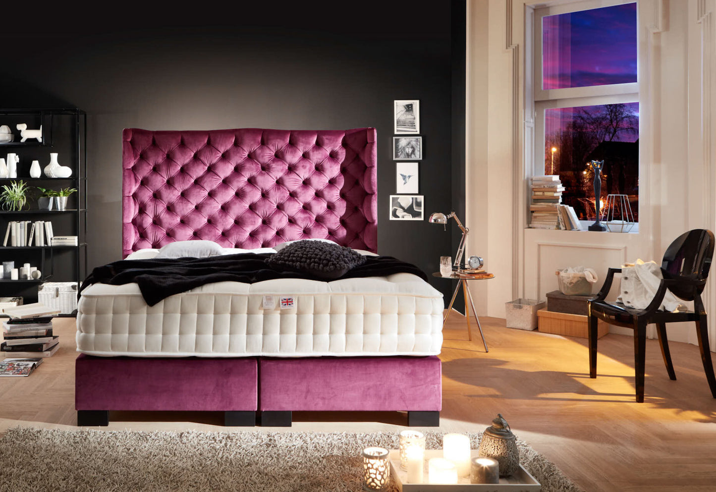 Boxspringbett The Purple