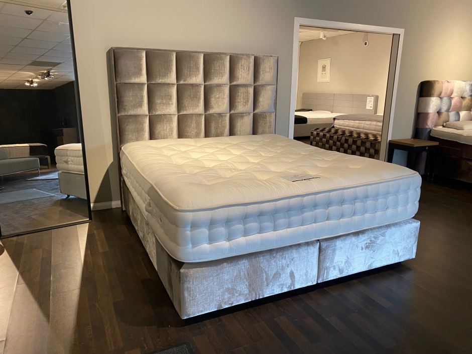 Skyline Boxspringbett 180x200 mit Signature 11 Matratze Visco Firm