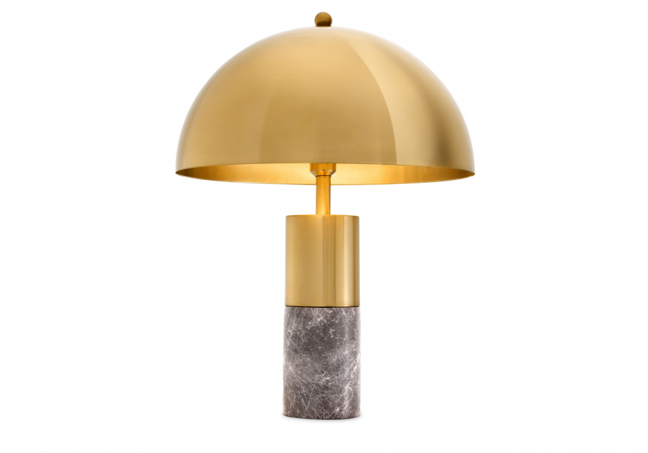 Nachttischlampe Flair Gold