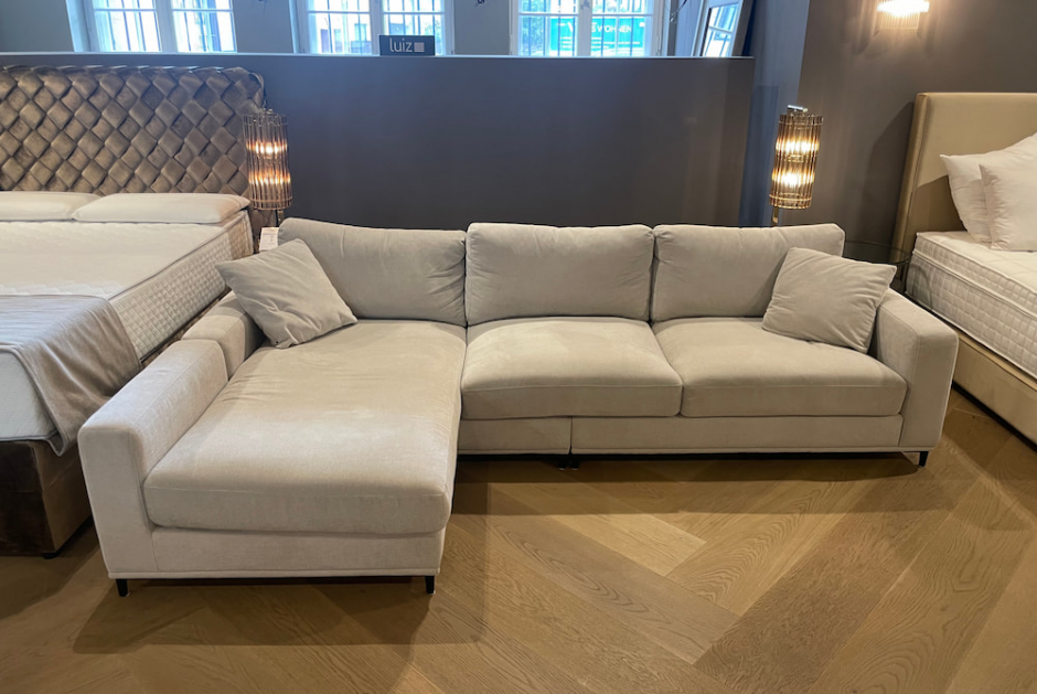 Eichholtz Sofa Feraud Lounge Clarck Sand  - 48h Versandfertig