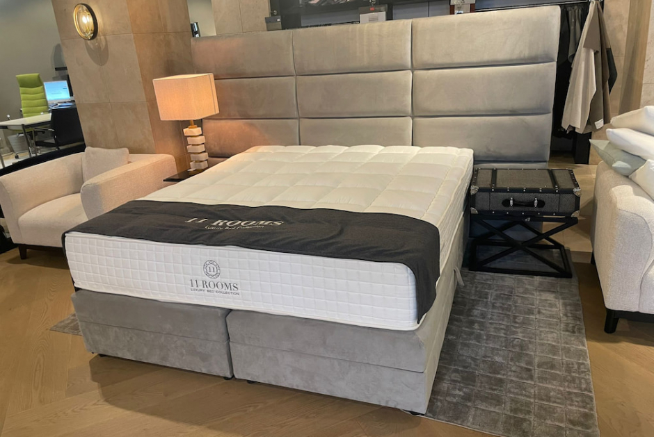 Boxspringbett 180x200 Westville XL inkl. Suite Latex Matratze 