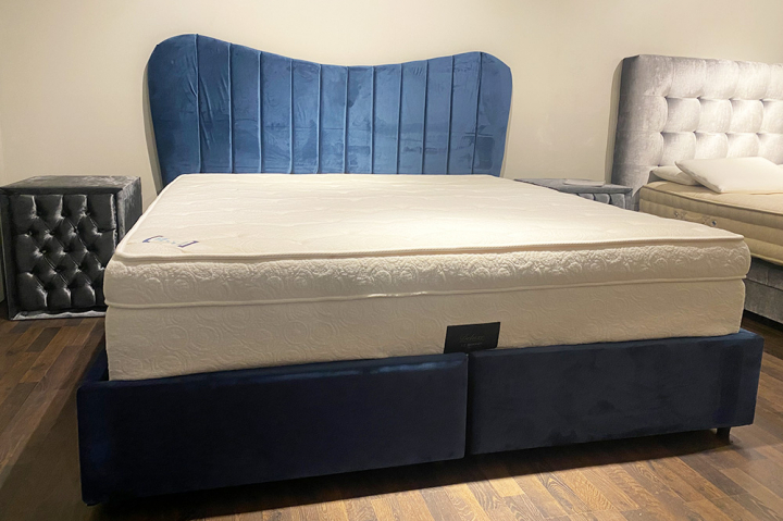 Boxspringbett Ceto mit Rahmen 180x200