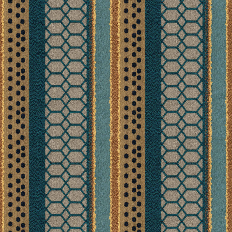 freistil Stoffmuster 57434 ozeanblau