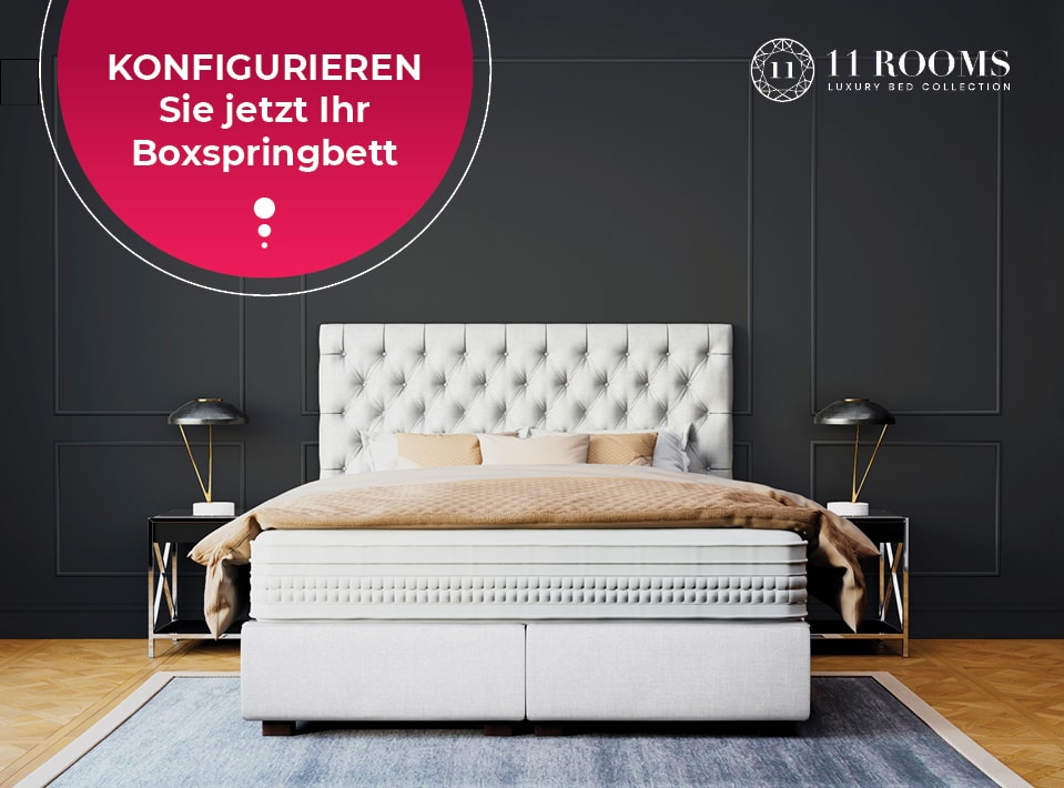 Boxspringbett konfigurieren